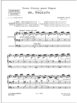Toccata Opus 7-3 Orgue - Augustin Barié - Partition - Orgue